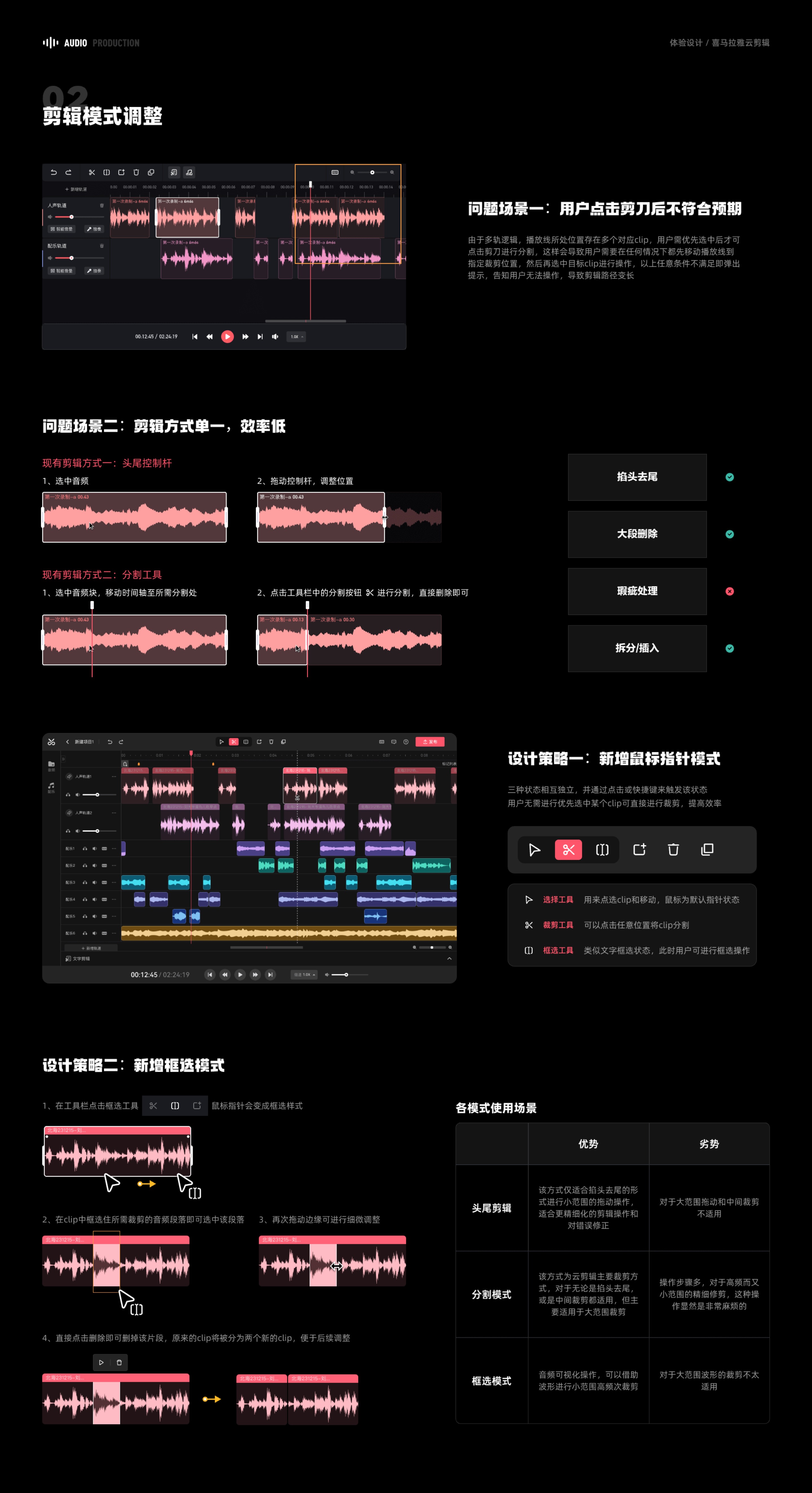 喜马拉雅云剪辑体验设计作品集第 27 页